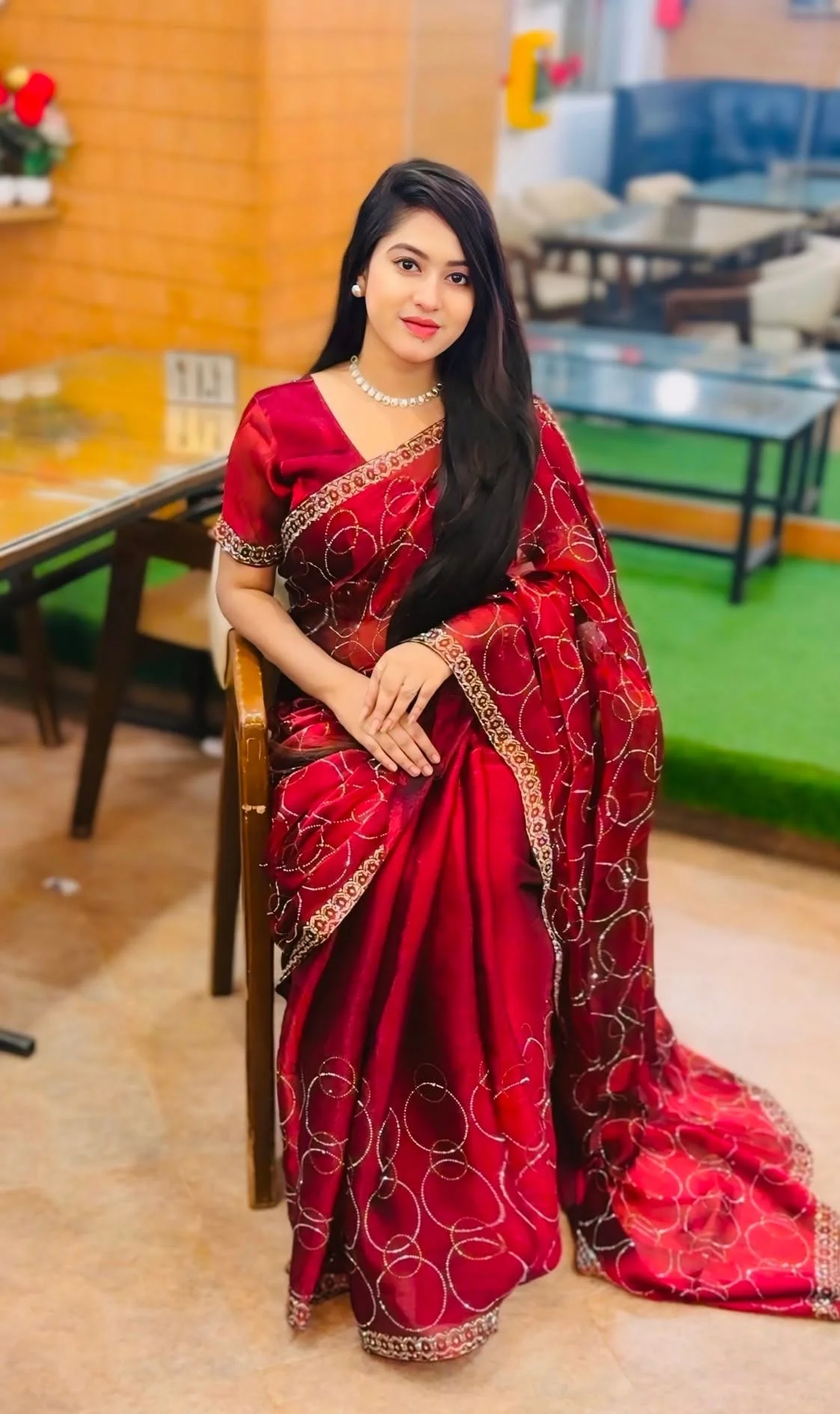 জিমিচু ফেব্রিক প্রিমিয়াম শাড়ি