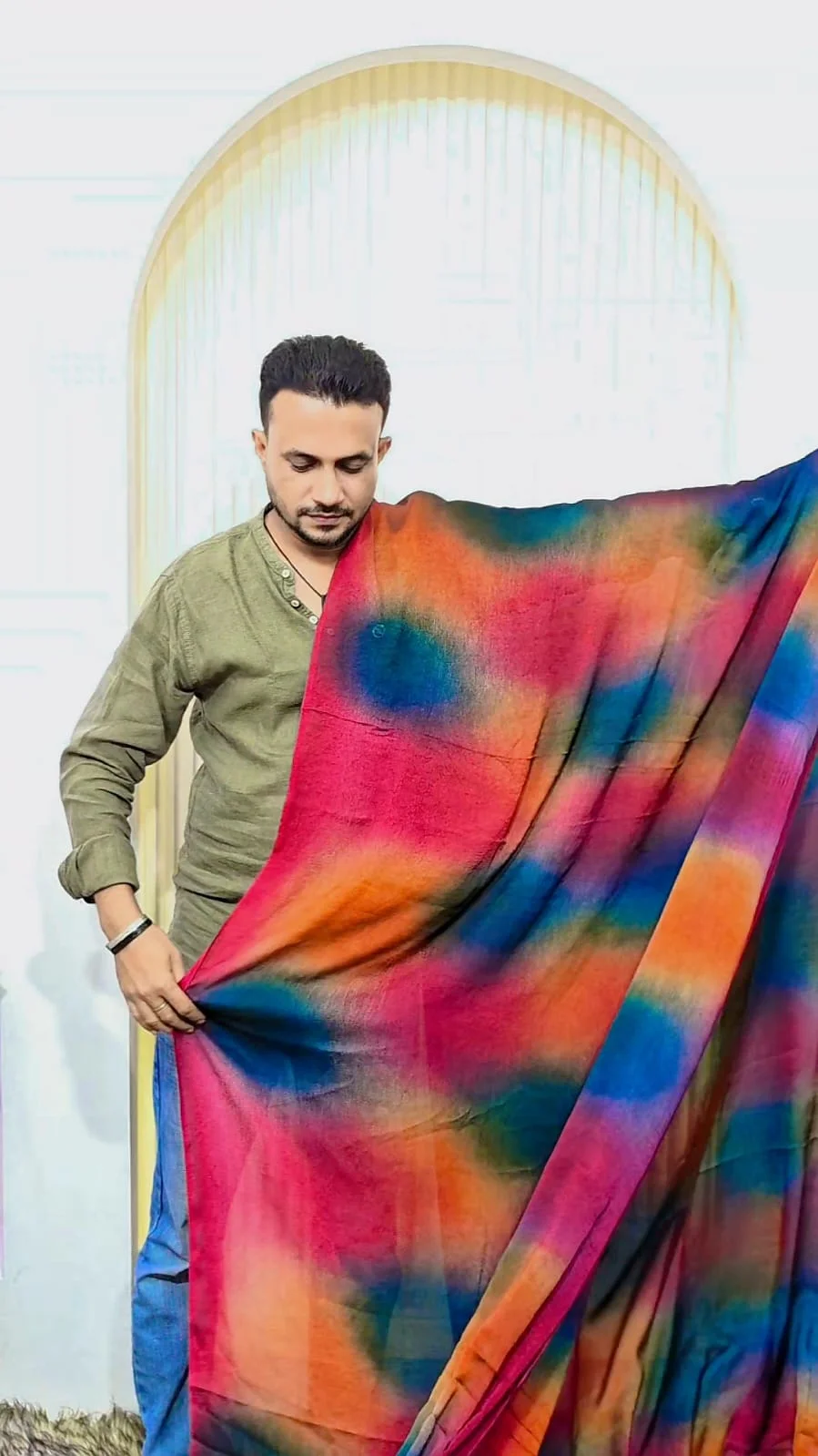 রাঙ্গুনি ক্রাশ শাড়ি 